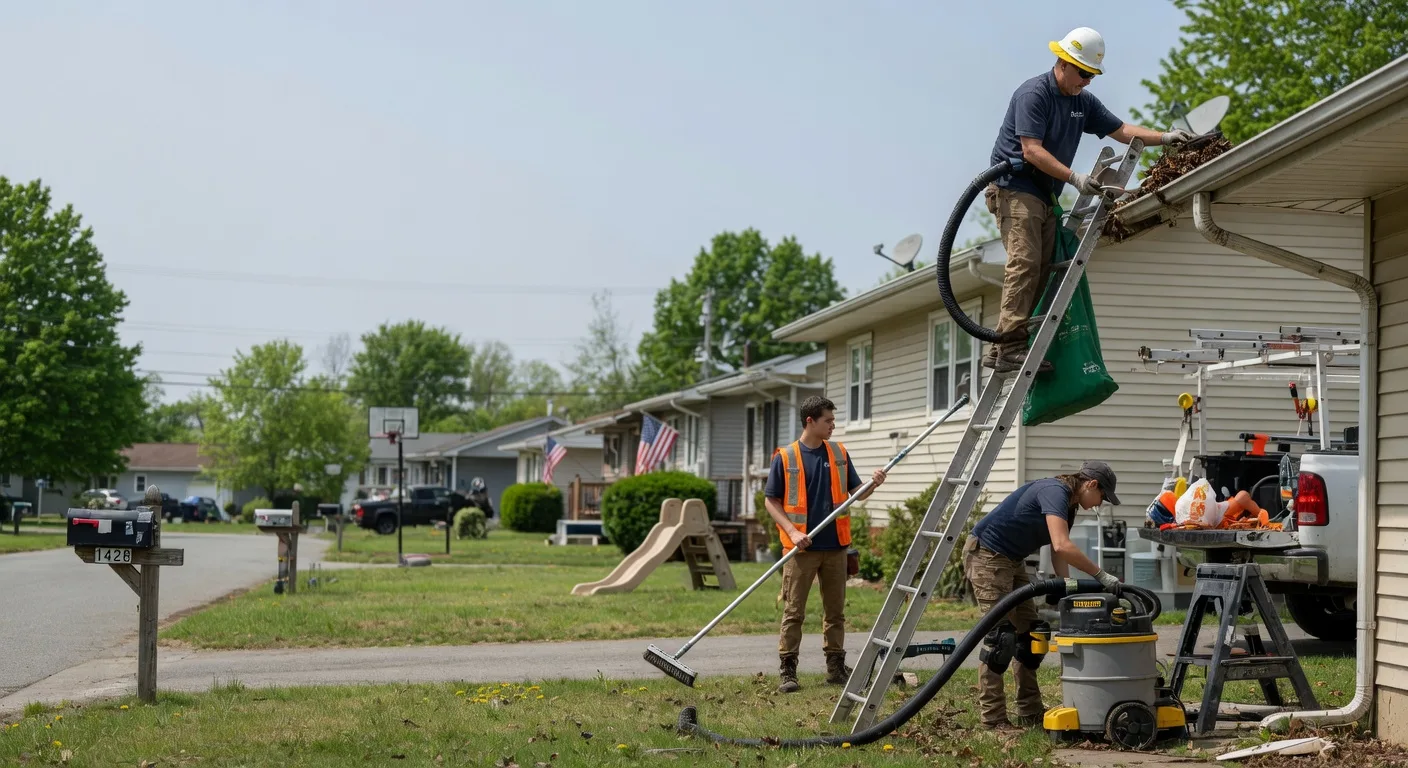 Gutter Installation in Petersburg, IL near me